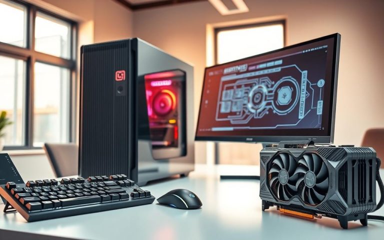 What are the 4 types of computer hardware?